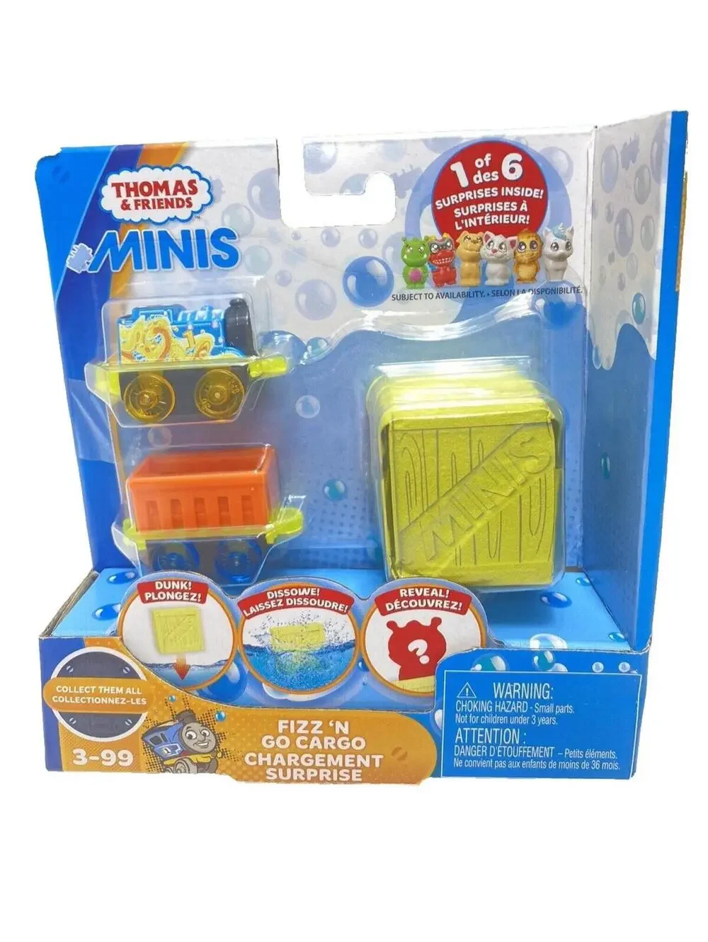 Thomas & Friends Minis Fizz 'N Go Cargo Surprise Set Percy New #1 Toy Train